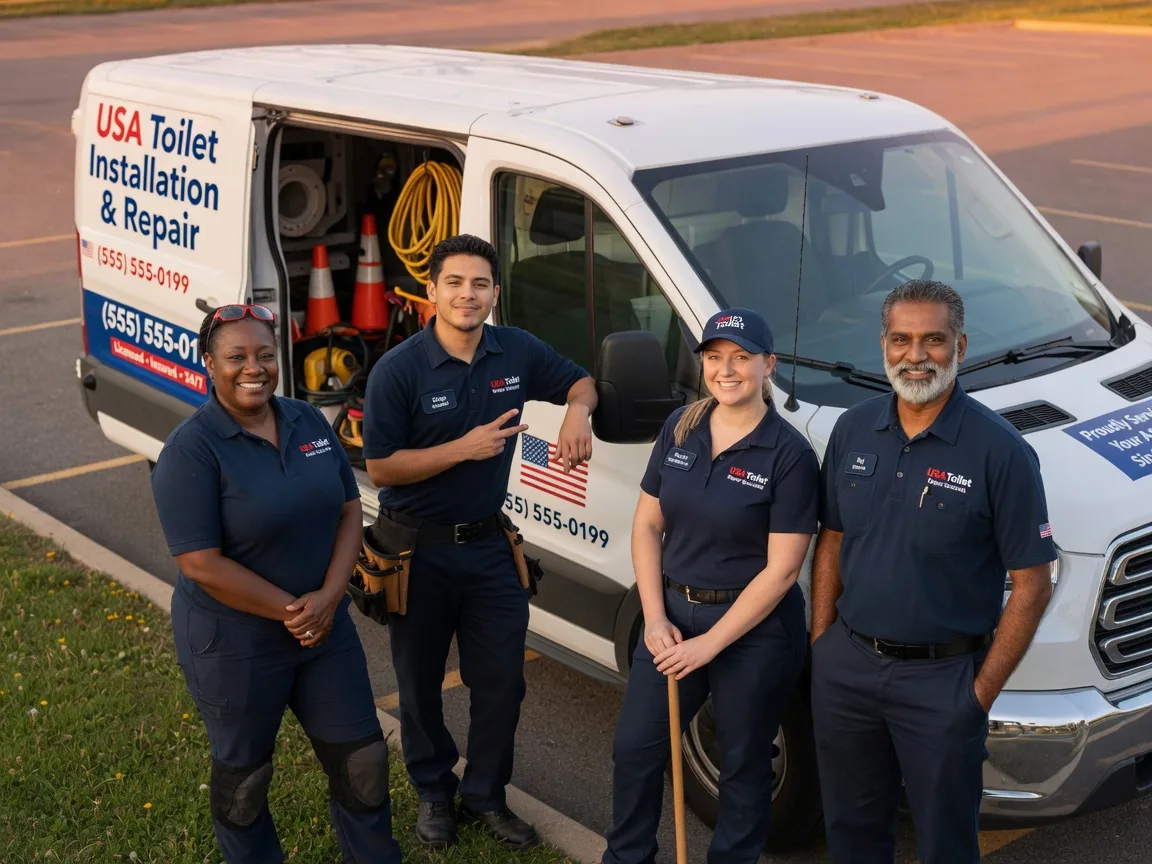 Toilet Installation company in Fredericksburg, IN